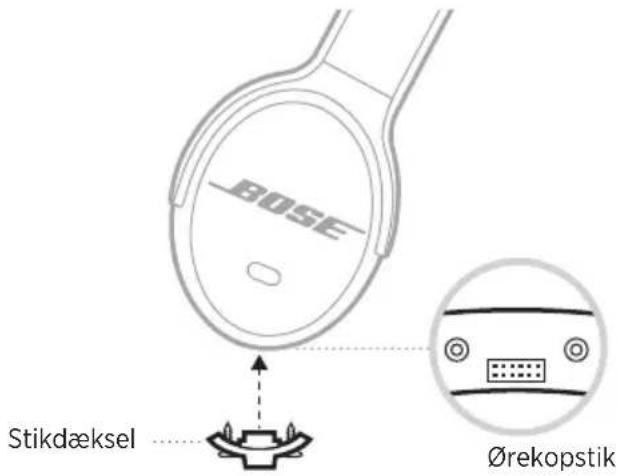 BOSE SoundComm B40 - FLYTNING AF MIKROFONEN (KUN HEADSET MED DOBBELTE ∅REKOPPER) - 4
