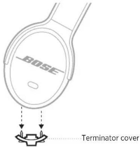 BOSE SoundComm B40 - MOVE THE MICROPHONE ASSEMBLY (DUAL HEADSET ONLY) - 2