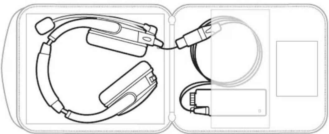 BOSE SoundComm B40 - GUARDAR LOS AURICULARES - 1