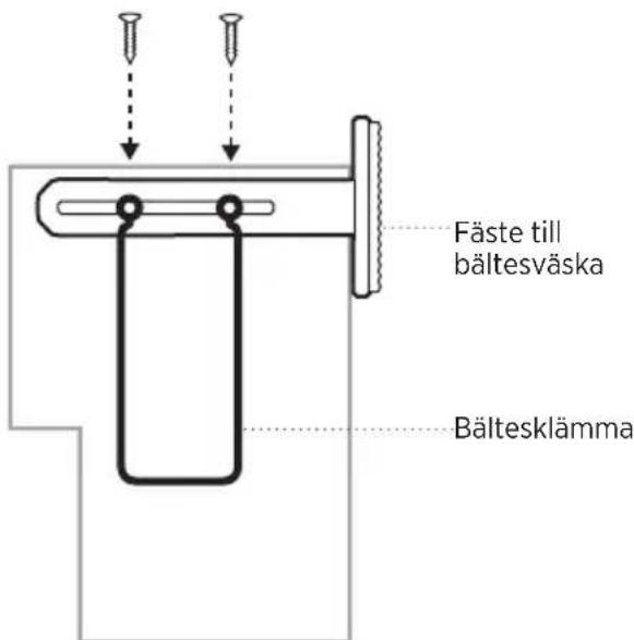 BOSE SoundComm B40 - Anslut fästet till radio/bältesväskan - 2