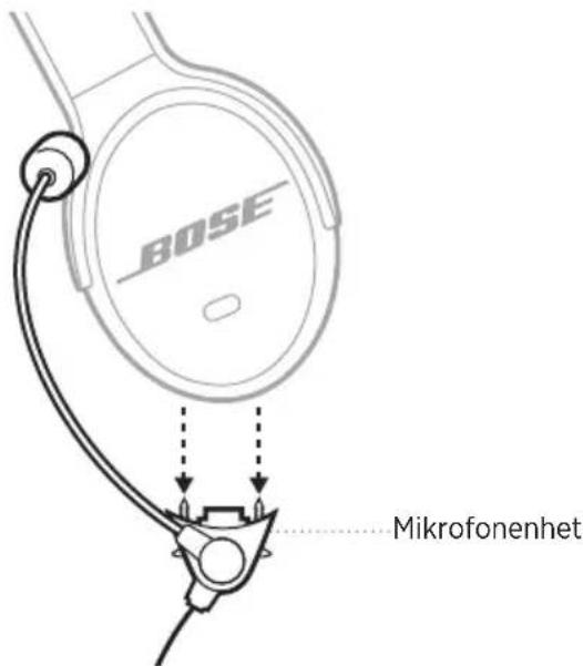 BOSE SoundComm B40 - FLYTTA MIKROFONENHETEN (ENDAST DUBBLA HEADSET) - 1