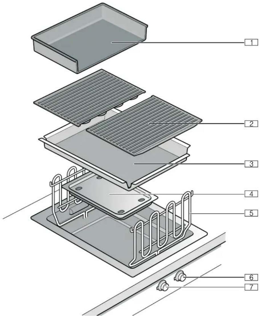 GAGGENAU VR414111 - Grill elettrico - 1
