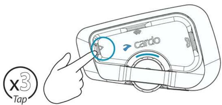 CARDO Freecom 4X - Commencer la recherche - 1