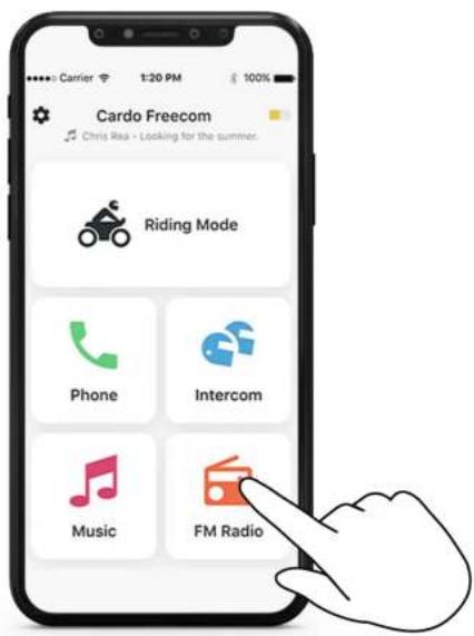 CARDO Freecom 4X - Définir les préroglages - 1