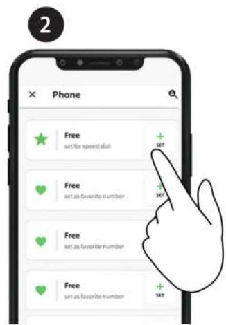 CARDO Freecom 4X - Numérotation rapide - 2