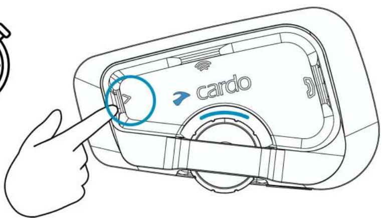 CARDO Freecom 4X - Changer de source - 3