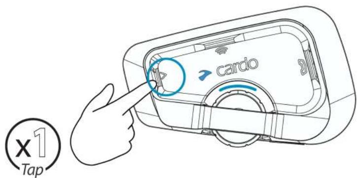CARDO Freecom 4X - Arreter la recherche - 1