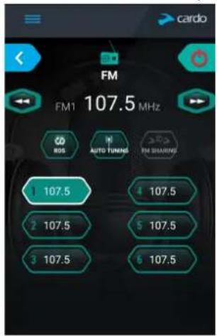 CARDO Smarth - GH:0.0.0.1 CONFIGURER LA BANDE FM - 2