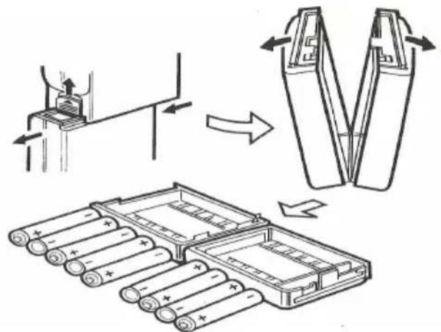 ALBRECHT AE 2990 AFS - INSTRUCCIONES DEL PACK DE BATERÍAS - 1