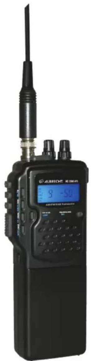 ALBRECHT AE 2990 AFS - Walkie Talkie CB – AM/FM/SSB - 1