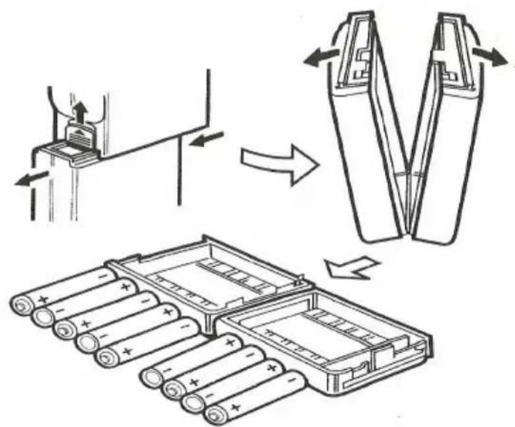 ALBRECHT AE 2990 AFS - INSTRUCTIONS SUR LES BATTERIES - 1