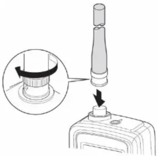 ALBRECHT AE 33 H - BRANCHEMENT DE L'ANTENNE - 1