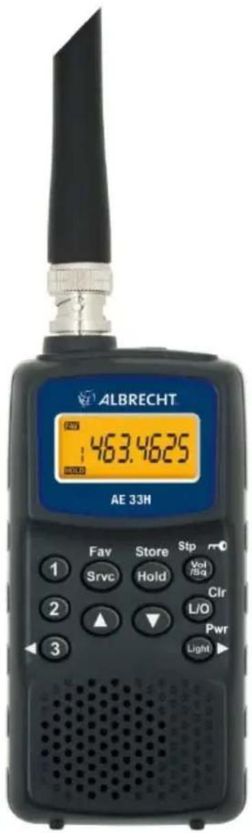 ALBRECHT AE 33 H - Scanner de Fréquences Portatif AE33 H - 1