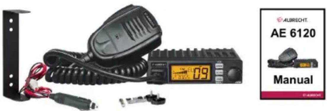 ALBRECHT AE 6120 VOX - Product contents - 1