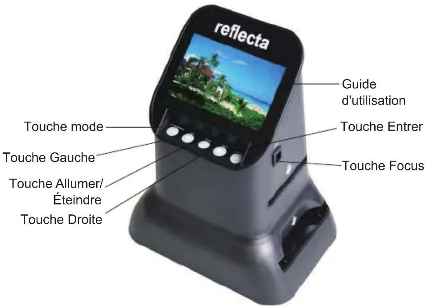 Reflecta x66Scan - Indicateurs du produit - 1