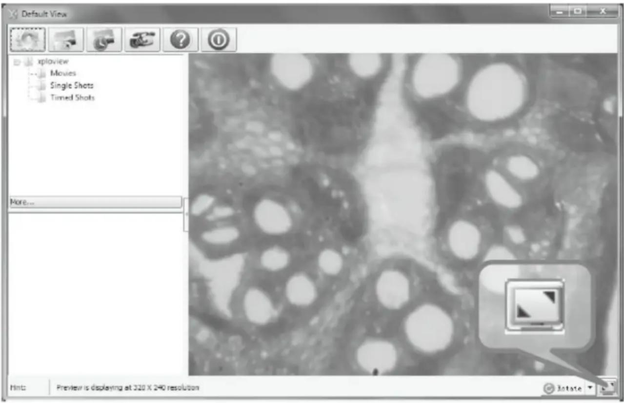 Reflecta DigiMicroscope Vario - Knop menu - 7