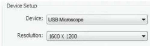 Reflecta DigiMicroscope Vario - Configuración del dispositivo - 1
