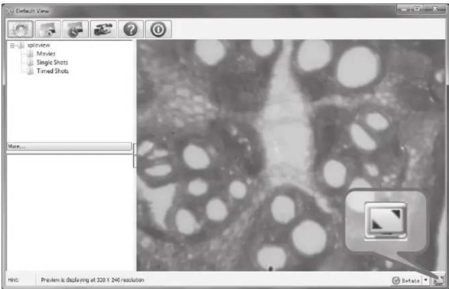 Reflecta DigiMicroscope Vario - Full screen viewing - 1