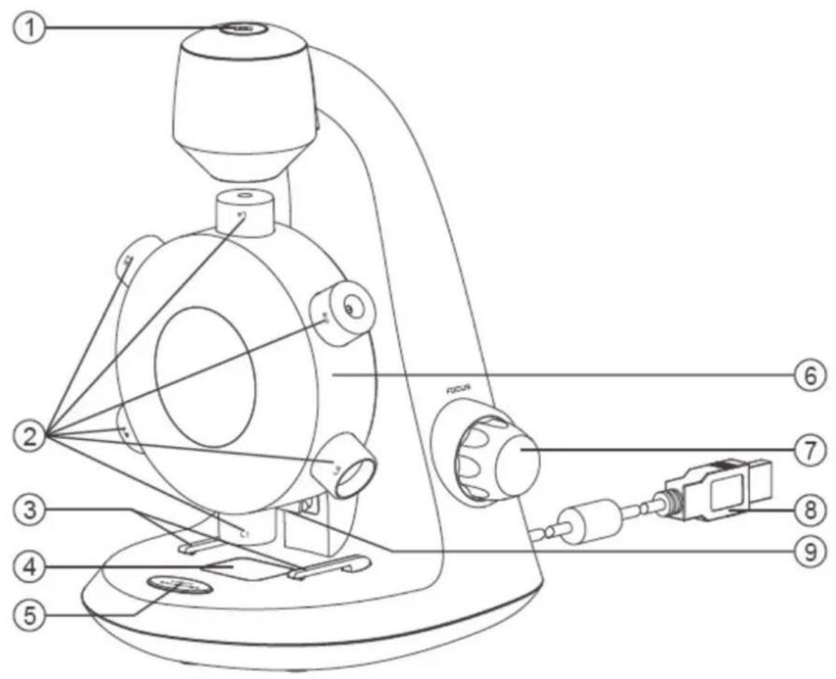 Reflecta DigiMicroscope Vario - Productoverzicht - 1