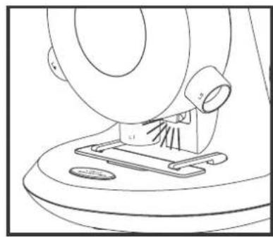 Reflecta DigiMicroscope Vario - Selecting a light source - 2