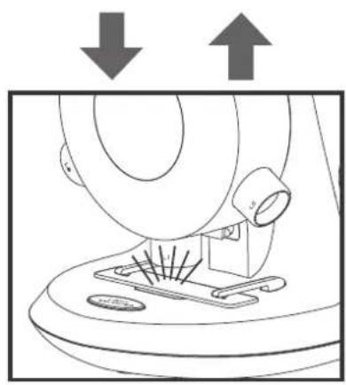 Reflecta DigiMicroscope Vario - Selecting a light source - 3