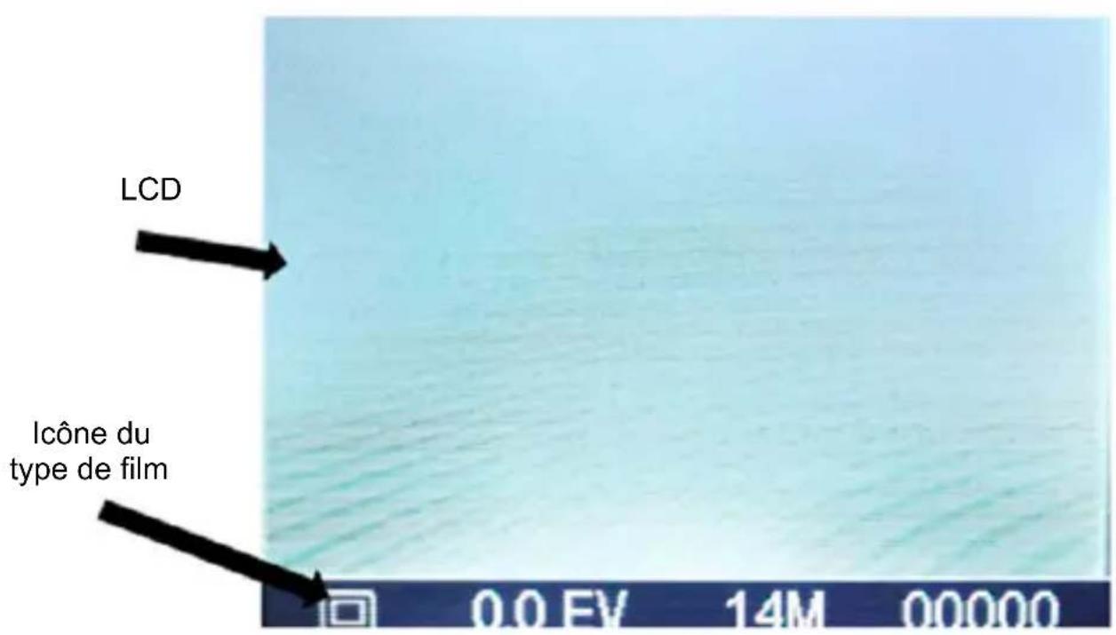 Reflecta x10Scan - Icônes des types de films : (Affichées au coin inférieur gauche de l'écran LCD) - 6