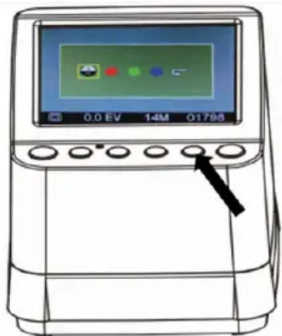 Reflecta x10Scan - Helligkeit und Farbe anpassen - 1