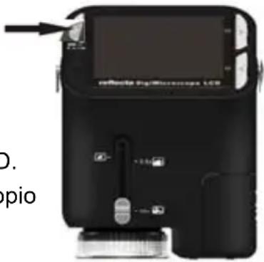 Reflecta DigiMicroscope LCD - - Accendere il microscopio: - 1