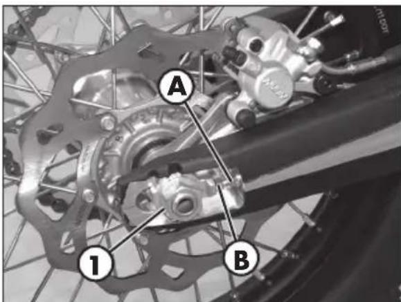 Beta RR 2T 250 (2015) - REGOLAZIONE FRENO IDRAULICO IN ESTENSIONE - 4