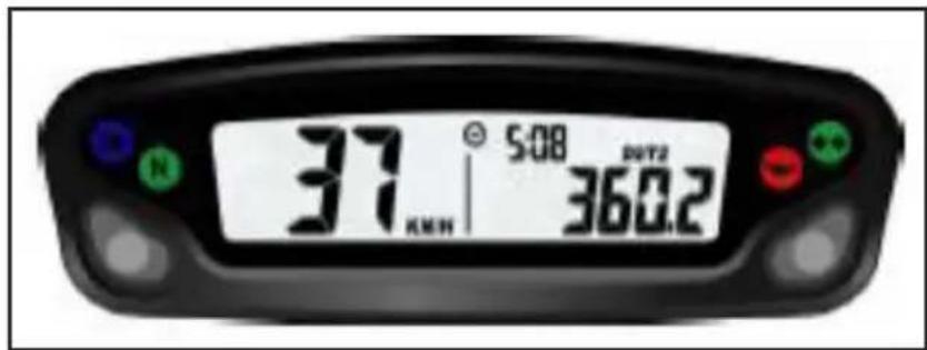 Beta RR 2T 250 (2013) - RéGLAGES DU MESUREUR DE LA DISTANCE PARCOURUE - 3