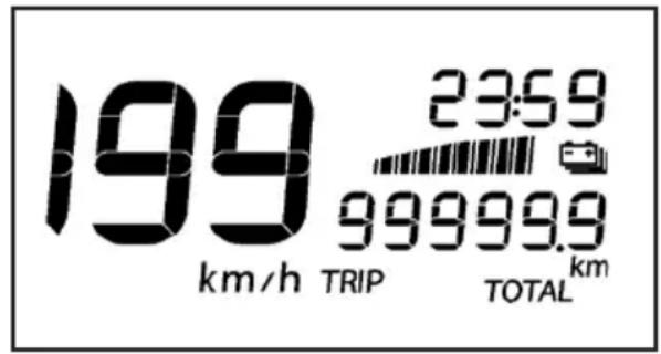 Beta RR 2T 125 (2019) - LCD Geschwindigkeit - 1