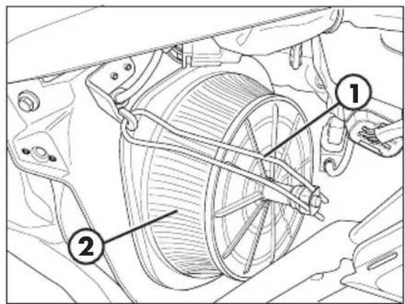 Beta RR 2T 125 (2019) - REMOVING AND INSTALLING AIR FILTER - 1
