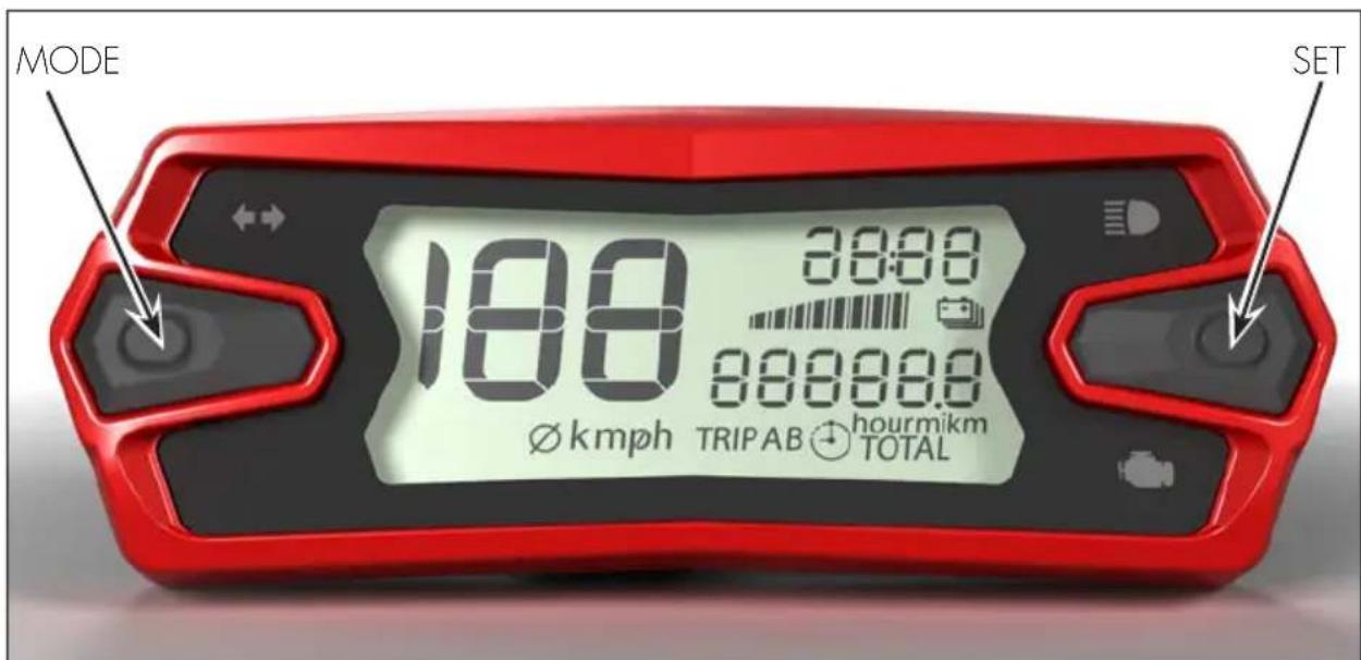 Beta RR 2T 125 (2019) - TABEL KNOPFUNCTIES - 1
