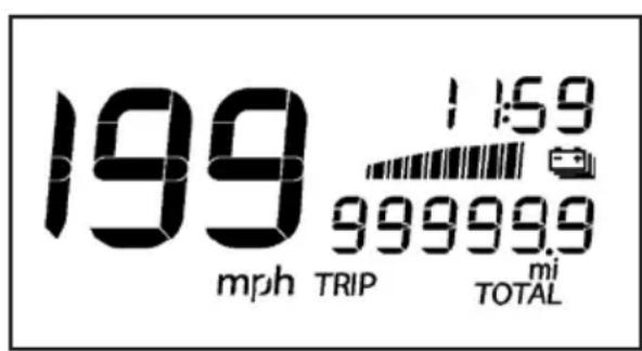 Beta RR 2T 125 (2019) - CLOCK - 2