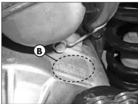 Beta RR 2T 125 (2019) - FRAME IDENTIFICATION - 1