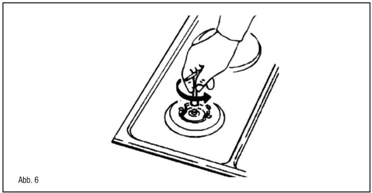 CATA CCI 6031 BK - Anpassung an einen anderen Gastyp - 1