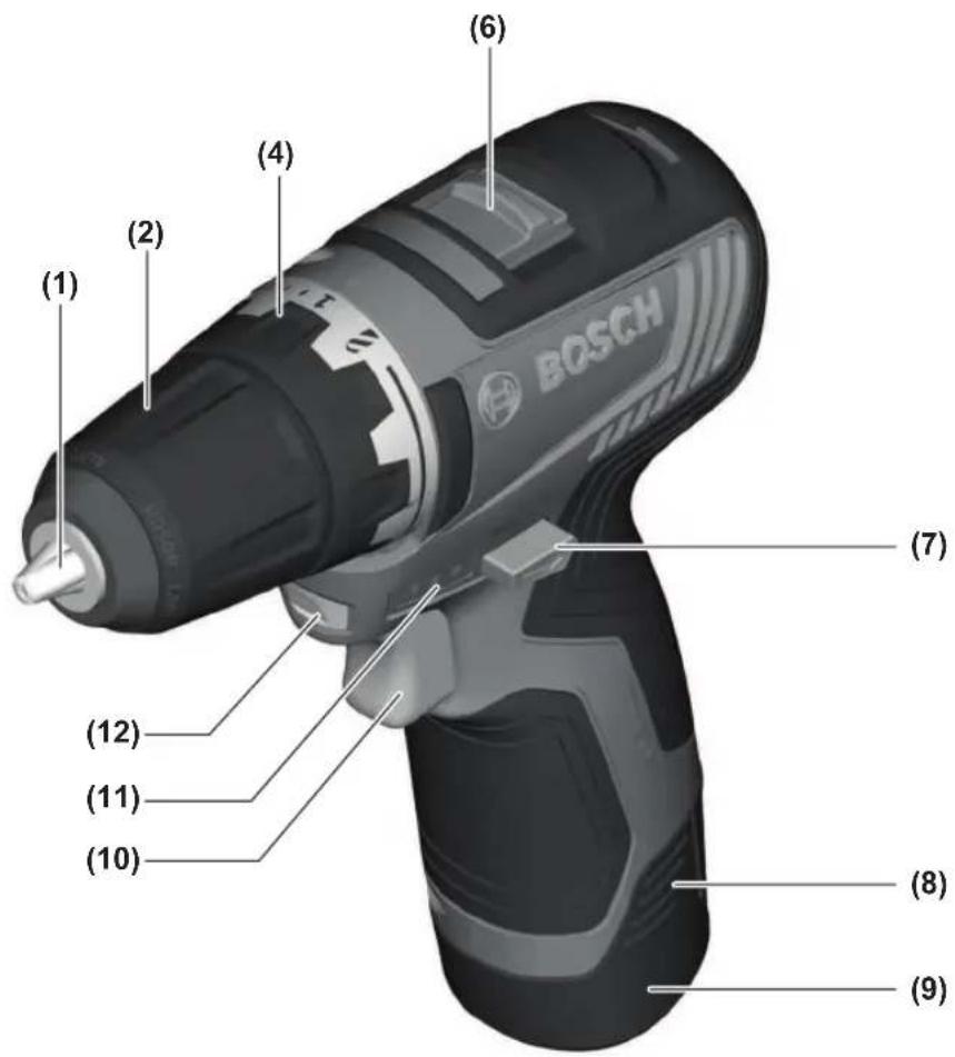 BOSCH GSR 12V35 HX Professional - 6