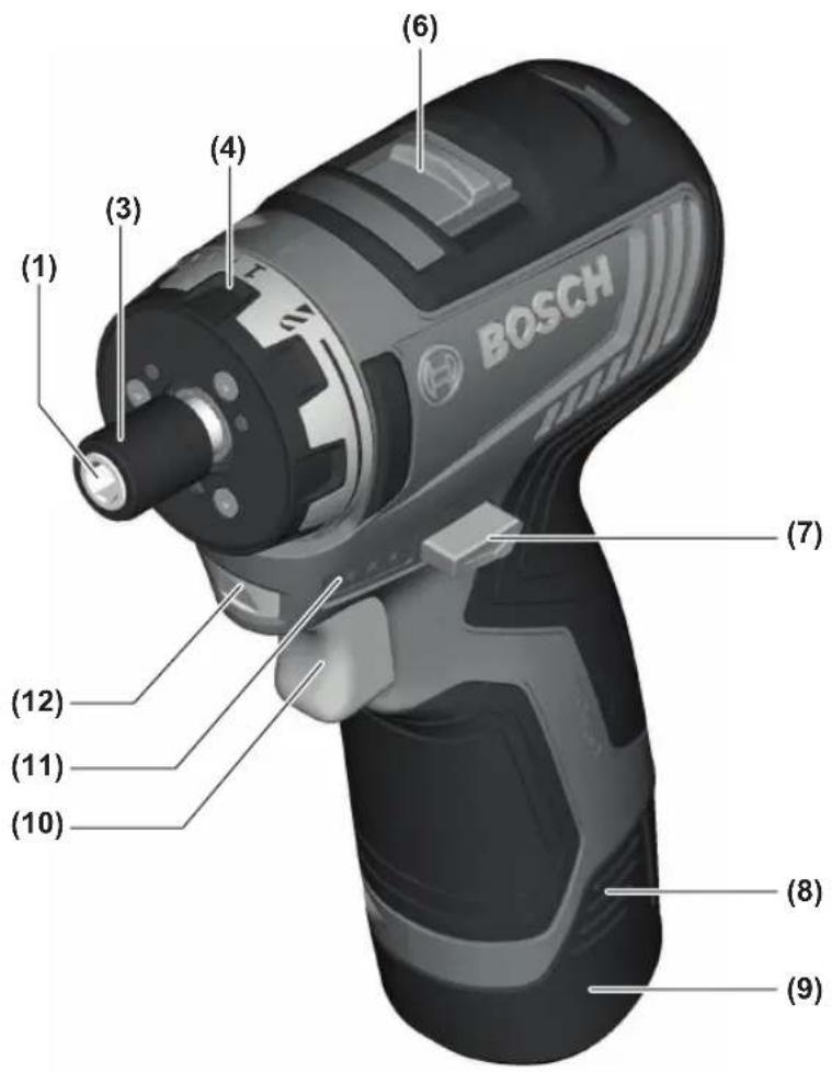 BOSCH GSR 12V35 HX Professional - 9