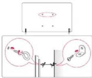 LG 86NANO85APA - Securing TV to the Wall - 1
