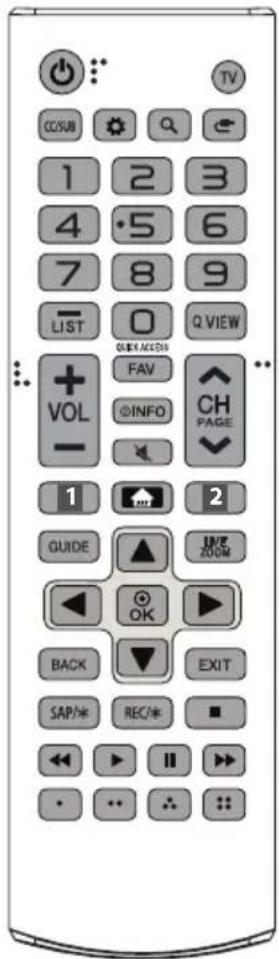 LG 49UK6300BUB - Using Remote Control - 1