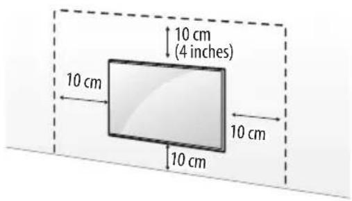 LG 43UP7670PUC - Mounting to the Wall - 1