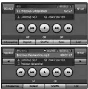 LG LAD9600R - Fonctionnement de CD/MP3/WMA - 1