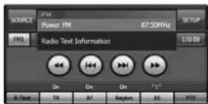 LG LAD9600R - Fonctionnement de la Radio (RDS) - 2