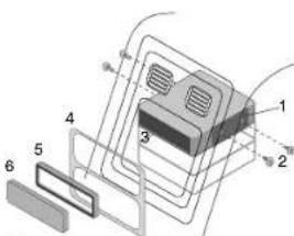 LG LAC2900NP5 - YcraHOBka ISO-DIN - 1