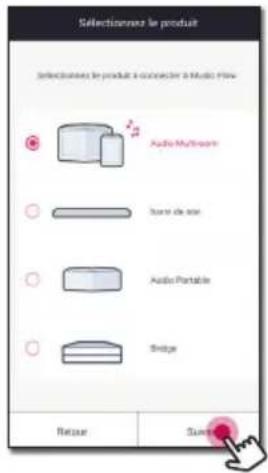 LG NP8740 - Connexion de l'enceinte à votre réseau via la méthode de configuration Wi-Fi (iOS) - 3