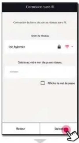 LG NP8740 - Connexion de l'enceinte à votre réseau via la méthode de configuration Wi-Fi (Android) - 8