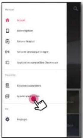 LG NP8740 - Raccordement d'une enceinte supplémentaire à votre réseau via la méthode de configuration Wi-Fi (Android) - 3