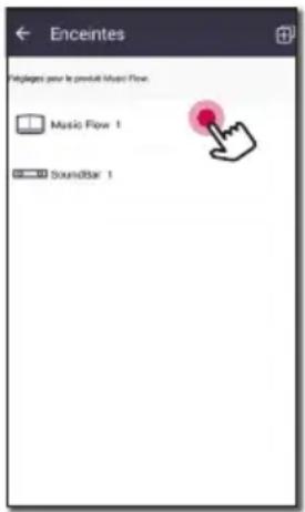 LG NP8740 - Menu [Enceintes] - 1