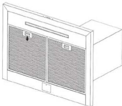 LG LSHD3080ST - Removing Mesh Filters - 1