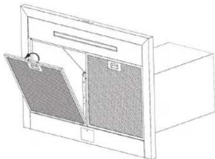 LG LSHD3080ST - Removing Mesh Filters - 2